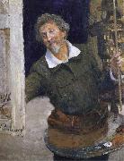 Ilya Yefimovich Repin Self-Portrait oil painting artist